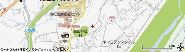 和歌山県西牟婁郡上富田町岩田2556周辺の地図