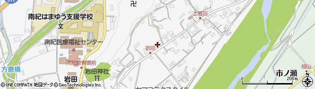 和歌山県西牟婁郡上富田町岩田2857周辺の地図