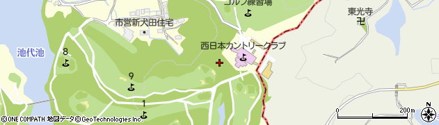 西日本カントリークラブ周辺の地図