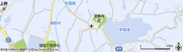 福岡県田川郡福智町上野1110周辺の地図