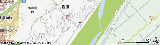 和歌山県西牟婁郡上富田町岩田2972周辺の地図