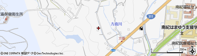 和歌山県西牟婁郡上富田町岩田1918周辺の地図