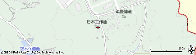 日本工作油株式会社九州工場周辺の地図