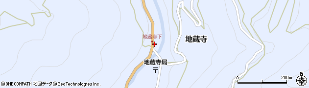 高知東警察署　地蔵寺駐在所周辺の地図
