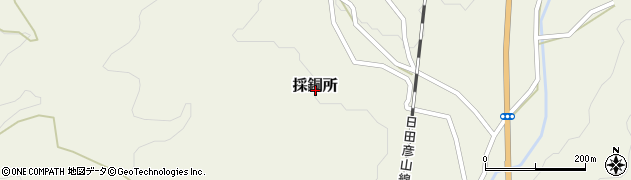 福岡県田川郡香春町採銅所周辺の地図