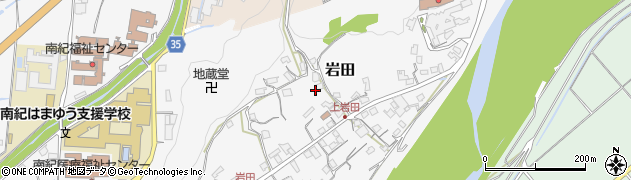 和歌山県西牟婁郡上富田町岩田2716周辺の地図
