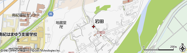和歌山県西牟婁郡上富田町岩田2718周辺の地図