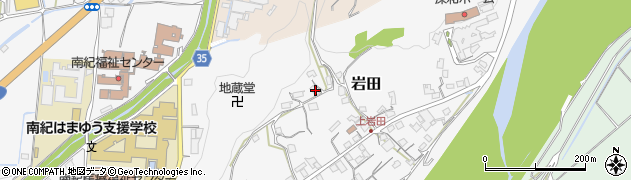 和歌山県西牟婁郡上富田町岩田2676周辺の地図