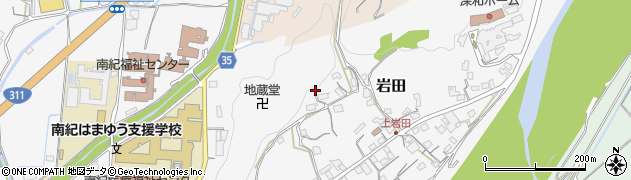 和歌山県西牟婁郡上富田町岩田2651周辺の地図