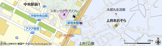 激安モンスター　福岡東店周辺の地図