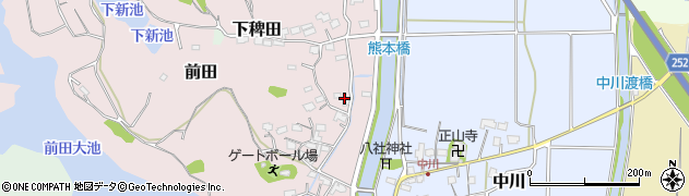 福岡県行橋市前田1899周辺の地図