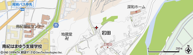 和歌山県西牟婁郡上富田町岩田2707周辺の地図
