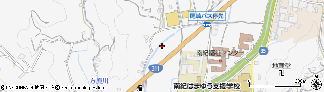 和歌山県西牟婁郡上富田町岩田2170-1周辺の地図