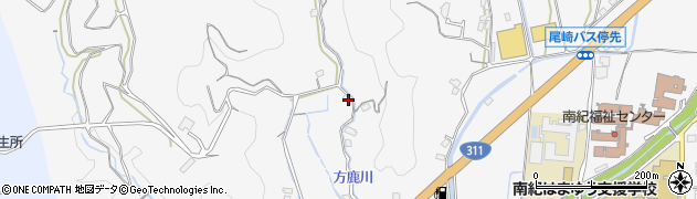 和歌山県西牟婁郡上富田町岩田1938周辺の地図