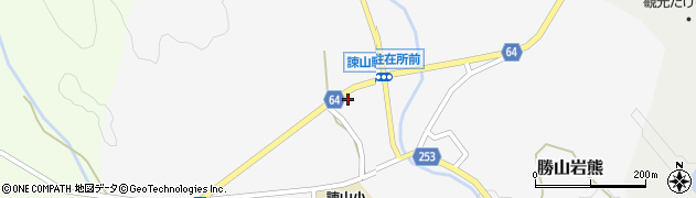 諫山郵便局周辺の地図