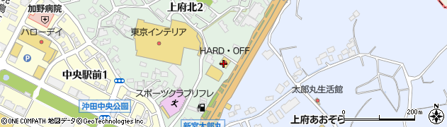 ハードオフ新宮店周辺の地図