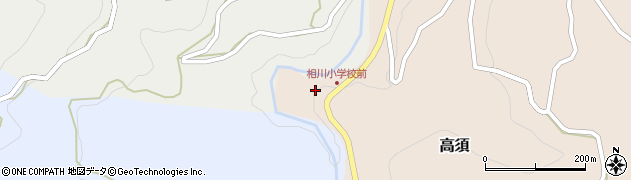土佐町役場　相川コミュニティセンター周辺の地図
