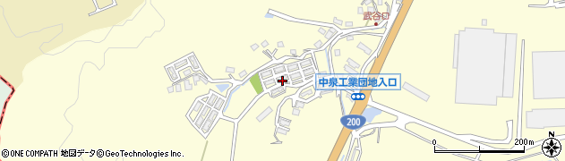 福岡県直方市中泉1285周辺の地図