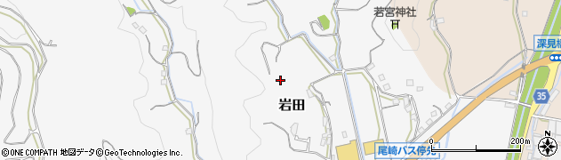 和歌山県西牟婁郡上富田町岩田2227周辺の地図