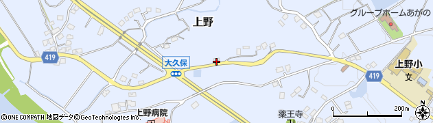福岡県田川郡福智町上野3349周辺の地図