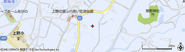 福岡県田川郡福智町上野周辺の地図