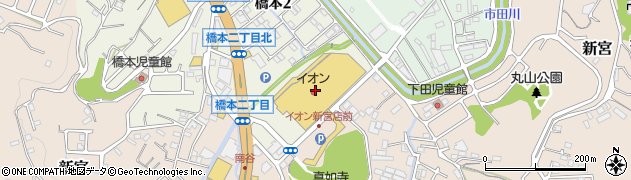 イオン新宮店周辺の地図