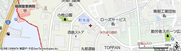 岩田産業株式会社　東福岡営業所周辺の地図