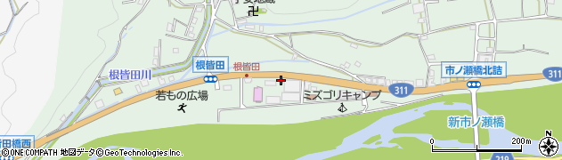 市ノ瀬簡易郵便局周辺の地図
