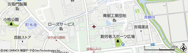 株式会社博多まるきた　古賀工場周辺の地図