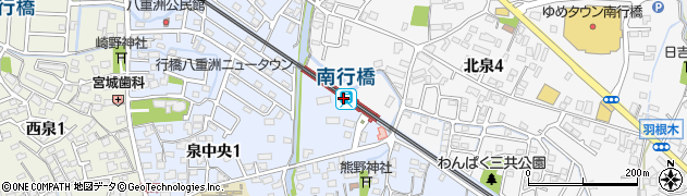 南行橋駅周辺の地図