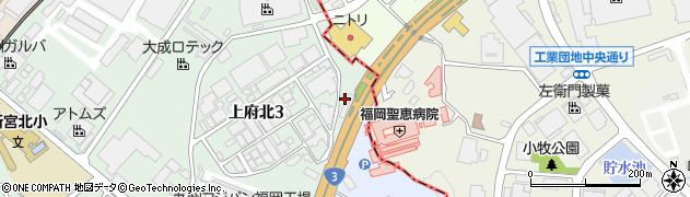 株式会社ＴＲＵＣＫ−ＯＮＥ福岡支店周辺の地図