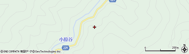 古座川熊野川線周辺の地図