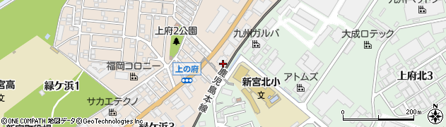 福岡県糟屋郡新宮町緑ケ浜3丁目周辺の地図