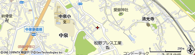 福岡県直方市中泉779周辺の地図