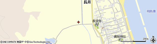 福岡県行橋市長井周辺の地図