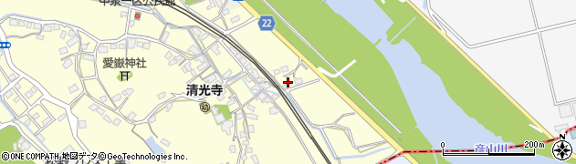 福岡県直方市中泉2098周辺の地図