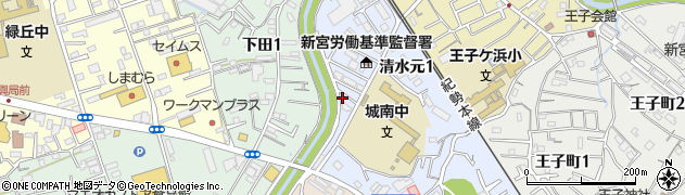 濱岡接骨院周辺の地図