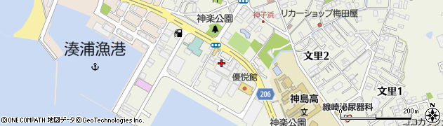 優悦館周辺の地図