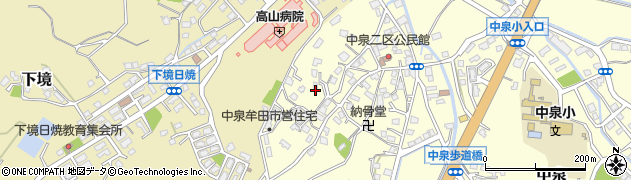福岡県直方市中泉1080周辺の地図