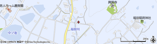 福岡県田川郡福智町上野1921周辺の地図