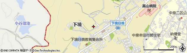 福岡県直方市下境3943周辺の地図