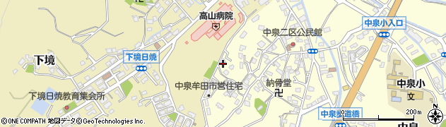 福岡県直方市中泉1082周辺の地図