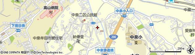 福岡県直方市中泉1036-1周辺の地図
