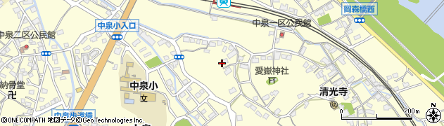 福岡県直方市中泉781周辺の地図