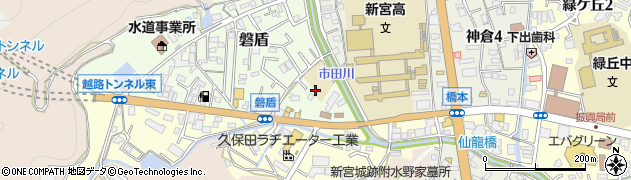 和歌山県新宮市磐盾1周辺の地図