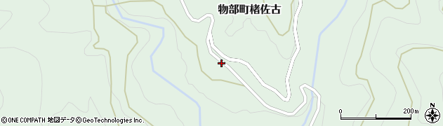 高知県香美市物部町楮佐古685周辺の地図