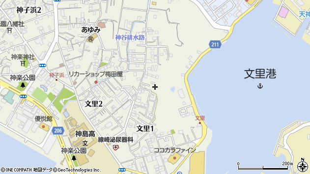 〒646-0023 和歌山県田辺市文里の地図