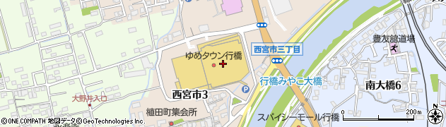 大阪王将 行橋ゆめタウン店周辺の地図