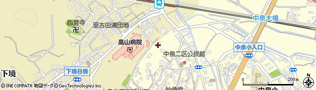 福岡県直方市中泉1063周辺の地図
