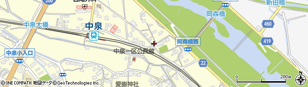 福岡県直方市中泉2175周辺の地図